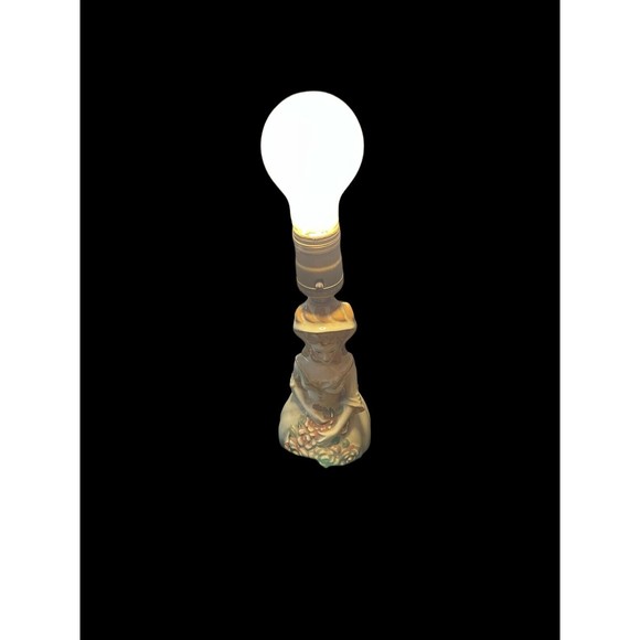 VTG FB Johnson Colonial Lady table lamp mid century - Picture 2 of 5